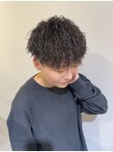 ツイストスパイラル強めマッシュラフカール