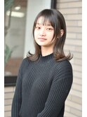 外ハネミディアムレイヤー