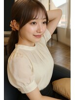 顔まわりカット