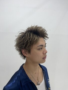 クロムトウキョウ ザ バーバー 新宿本店(CHROM TOKYO the Barber) ハイトーン/スパイキーショート