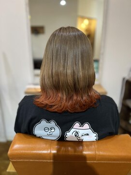 ニフティー(Nifty) ベージュ×オレンジ