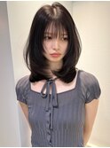 透明感ナチュラルミディアムレイヤー romp恵比寿 元久翔 i