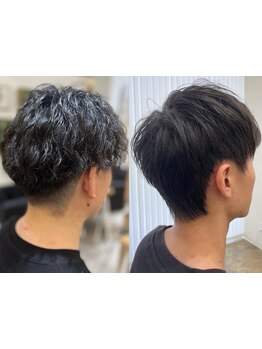 メンズ支持率◎ライフスタイルに合わせて、清潔感かつ魅力あるデザインや流行りのメンズスタイルもご提案♪