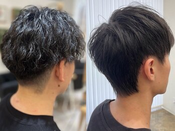 ロアール 大垣店(LOAOL)の写真/メンズ支持率◎ライフスタイルに合わせて、清潔感かつ魅力あるデザインや流行りのメンズスタイルもご提案♪