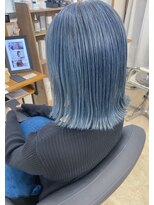 エスト(est)&nbsp;スモーキーブルー　× ボブ