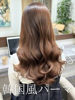 アミー 池袋(Ammy) レイヤーカット/顔周りカット/顔周りレイヤー /韓国風パーマ