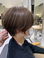 ヘアーメイク ブランニュー 東生駒店(hair make Brand new)&nbsp;20代/30代/40代/ショート/ショートボブ/くびれ