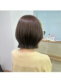 h86 くびれボブ、ブラウンカラー