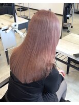 シェイト 天神(ciate) ピンクベージュ/レイヤーカット/ケアブリーチ/ダブルカラー/天神