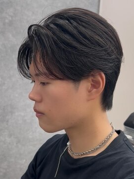 エルマーク 和歌山(L-MARK) シースルーマッシュ/ツーブロック/men's/メンズ/学割