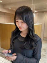 ケシキ 表参道 原宿(kesiki.)&nbsp;ミディアムレイヤー/顔周りレイヤー/透明感カラー