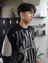 オルカ(ORCA)&nbsp;リバースセンターパート　ニュアンスパーマ　メンズ　南川聖華
