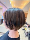 ふんわり大人ショートボブ