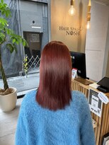 ヘアースパ ノッシュ 博多千代店(Hair Spa Nosh)&nbsp;レッドカラー