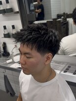グルーマーズクレッジ 渋谷店(GROOMER/S CREDGE) テーパーウォーリアカット スパイキーショートメンズショート
