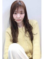 セッテ 学芸大学店(Sette)&nbsp;シースルーバング　ロング　　　　　学芸大学