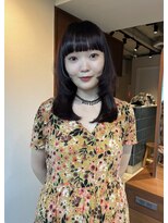 リベルタ 下北沢(liberta)&nbsp;顔まわりレイヤー×暖色カラー