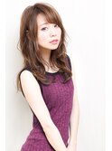 『mafola徳島』オトナ綺麗☆スポンテニアスグレージュセミロング