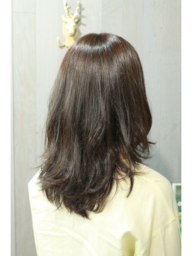 ドロップ(drop) ナチュラルセミロング