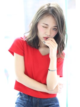 セピアージュ サンク(hair beauty clinic salon Sepiage cinq) デザインカラ-×切りっぱなしボブ×オン眉×ひし形シルエット