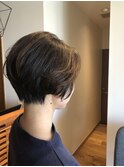 30代・40代に人気お手入れ簡単ショートボブ