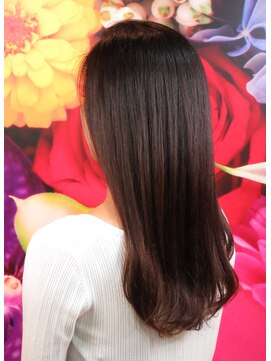 ダブル アンダーバー サロン(W_SALON) 【W_SALON 河原町】チェリー×ブラウン/髪質改善/艶髪