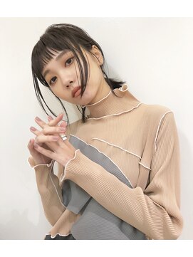 ニール 名古屋 伏見 丸の内(NEELU) 【Neelu】オン眉で作るパラパラバング