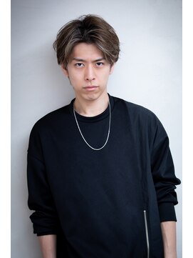 ヘアーアートシフォン 池袋西口店(Hair art chiffon) ビジネスサイドグラデーションスリークショートフェードカット