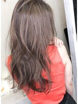 ミシェリー(misherry) 小顔かきあげ20代30代髪質改善前髪マロンベージュ韓国ハイライト