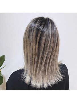 ヘアサロン ハーツ(hair salon HEARTS) グレージュ系バレイヤージュ