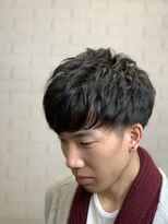 プレミアムバーバー 目黒店(PREMIUM BARBER produce by HIRO GINZA) 大人の男性パーマスタイル