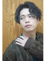 ルックグッドストア(LOOK GOOD STORE)&nbsp;イケメン黒髪モテるネープレスショート流行モテ髪マッシュ束感