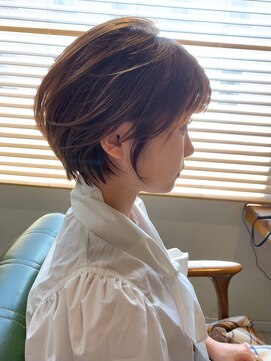 リノ 吉祥寺(Lino kichijoji) 20代30代40代小顔ひし形丸みショート夏ショート　吉祥寺