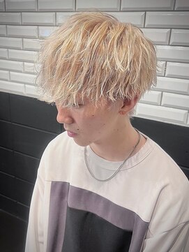 ビンゴ(BINGO) 921モテ髪栗色バイカラーミルクティーベージュブロンドヘア