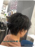 ツイストパーマ+カット