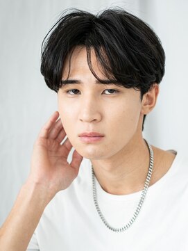 メンズヘア ビーセカンド 草加店(MENS HAIR B-2) リラックス感ある素材を活かしたこなれマッシュヘアA草加