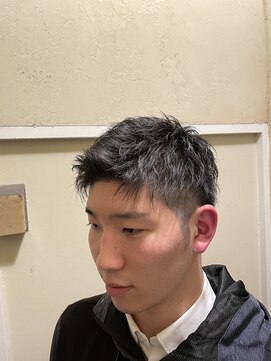 ヒロギンザ 青山店(HIRO GINZA) ツーブロックアップバング