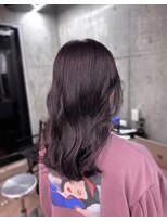 ラベンダーカラー　ブリーチなしダブルカラー