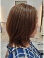オウンバイジゼル(own by GiseL) 自然にまとまる艶ストレート。毎朝のセットが楽に。