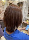 【ノーアイロン仕上げ×酸性ストレート】/大人@20代30代40代