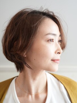 クローゼット 新宿(closet) ふんわりショート/ひし形シルエット[髪質改善/白髪染め/新宿]