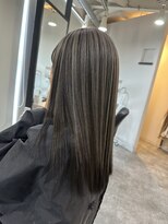 ラフ 難波店(LAFF) #黒髪#ボブルフ#ネビージュ#小顔#ワンレン