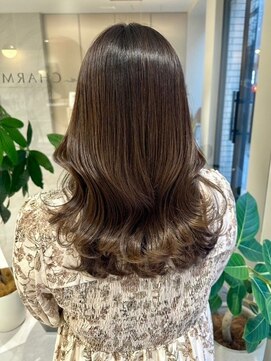 ミズチャーム(Ms.CHARM) ナチュラルブラウン/ふんわりウェーブ