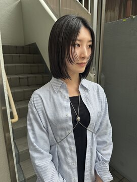 ローレンジウ(LOREN JU) 透明感髪質改善ベージュダブルカラーミルクティーグレージュ