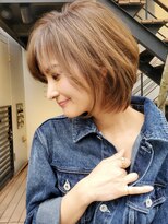 ビュートリアム 青山(BEAUTRIUM)&nbsp;ショートヘア　30代40代　小顔　大人　レイヤー　ショートカット