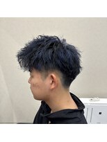 ステレオ 知立店(STEREO)&nbsp;青メッシュ　8月