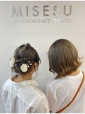 アレンジヘアセット