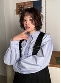 ふわっとレイヤーボブ