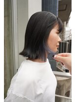 シィーム(cime)&nbsp;インナーカラー　ブルー