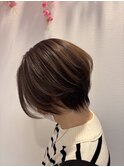 ナチュラルハイライトショート♪